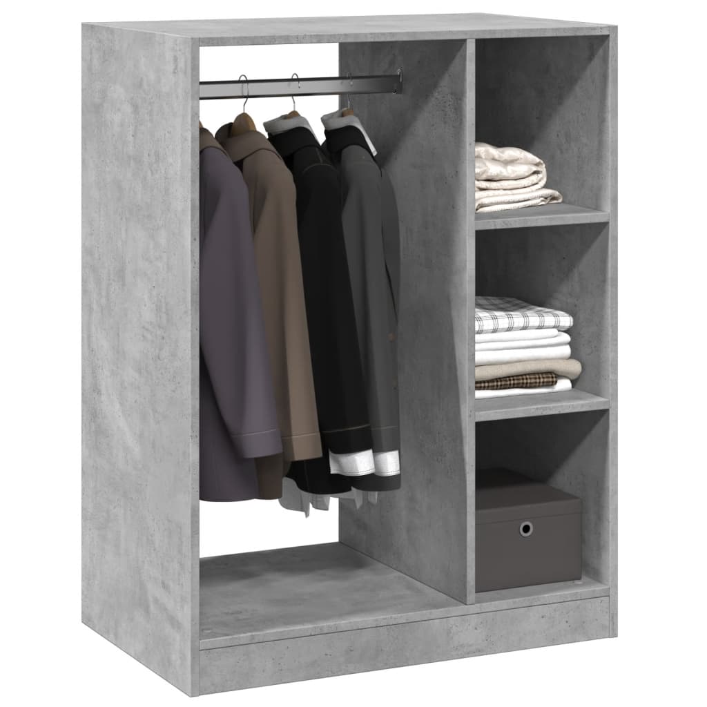 Wardrobe Sonoma Oak 77x48x102 cm Engineered Wood - Closet Organisers & Garment Racks